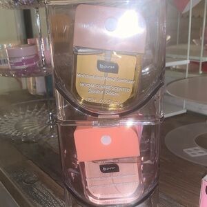 Moisturizing Hand Sanitizer Set - Gold and Pink set of two